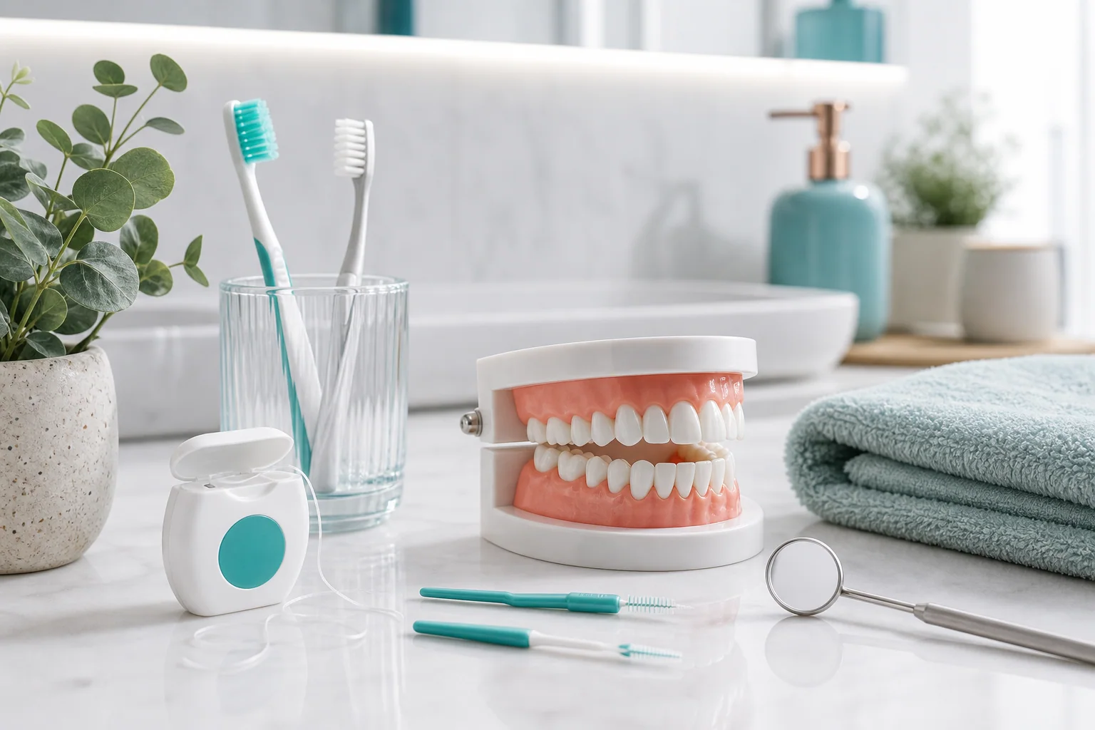 Higiene oral, prevenção e saúde das gengivas